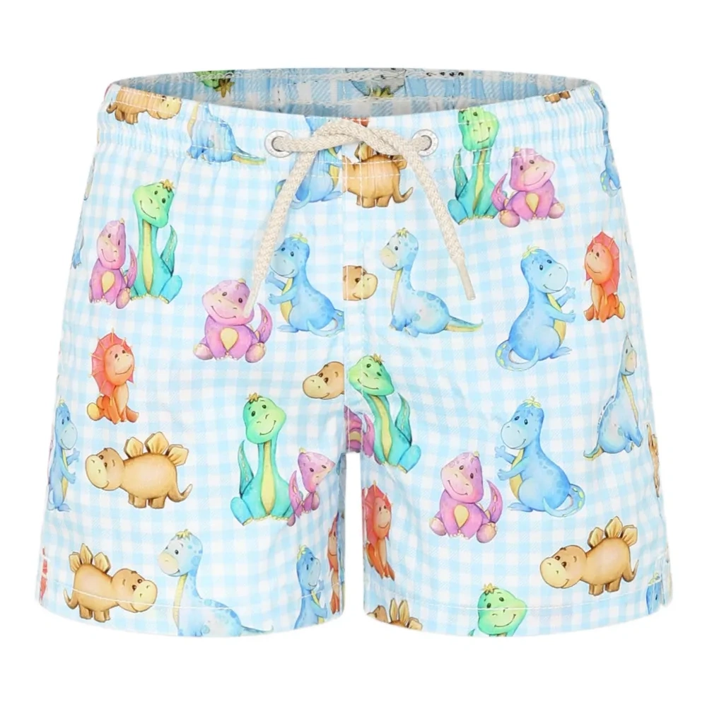 Плавки-шорты с графичным принтом