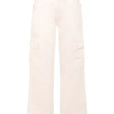 Джинсы карго с нашивкой-логотипом Джинсы карго с нашивкой-логотипом