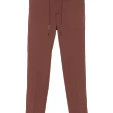 Брюки из ткани пике