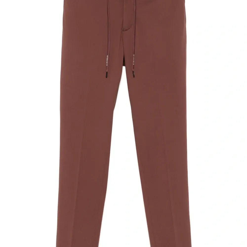 Брюки из ткани пике