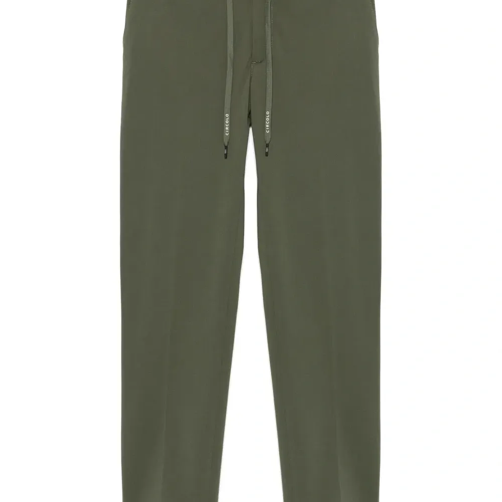 Брюки из ткани пике