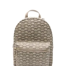 Мини-рюкзак с монограммой