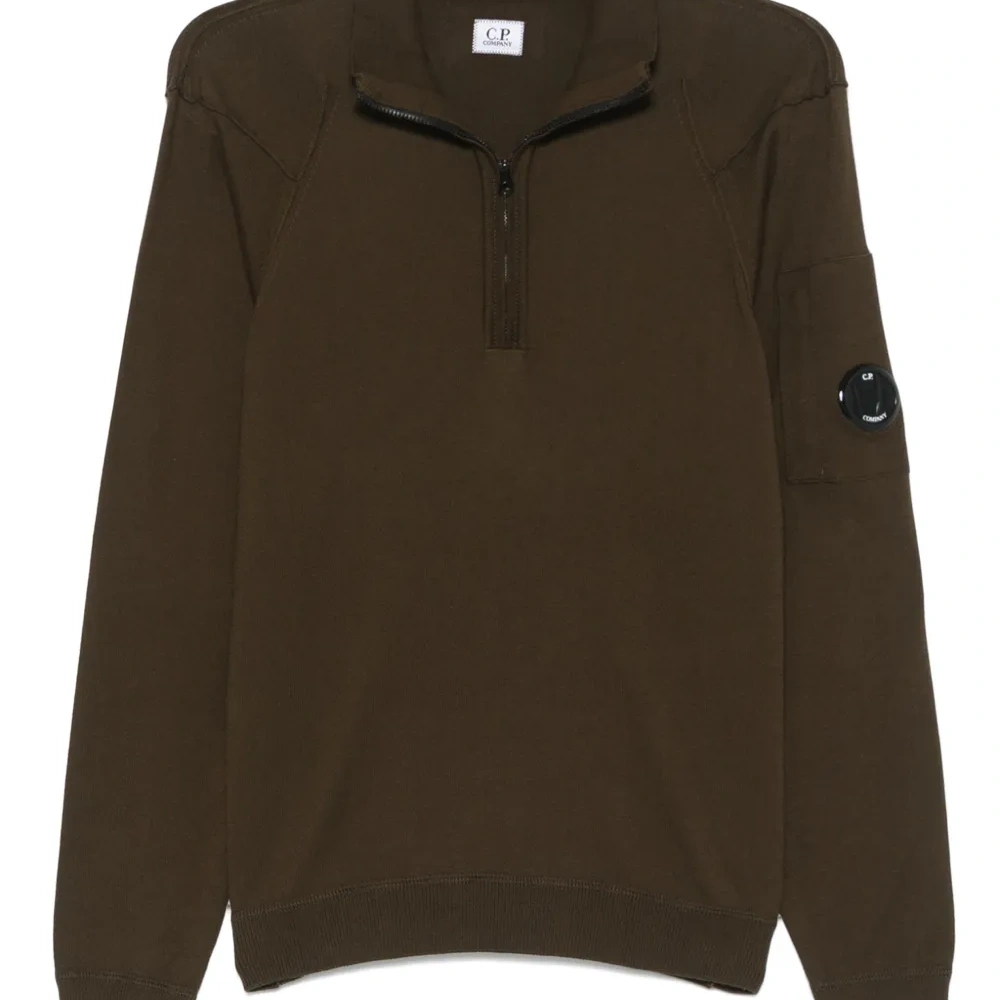 Свитер с декором Lens