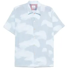 Рубашка с абстрактным принтом