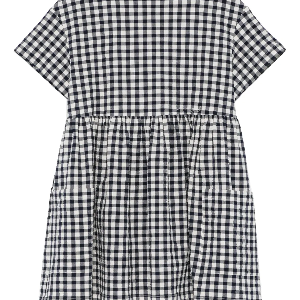 Платье в клетку гингем