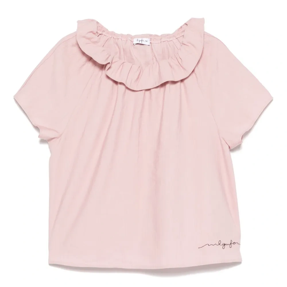 Блузка с оборками