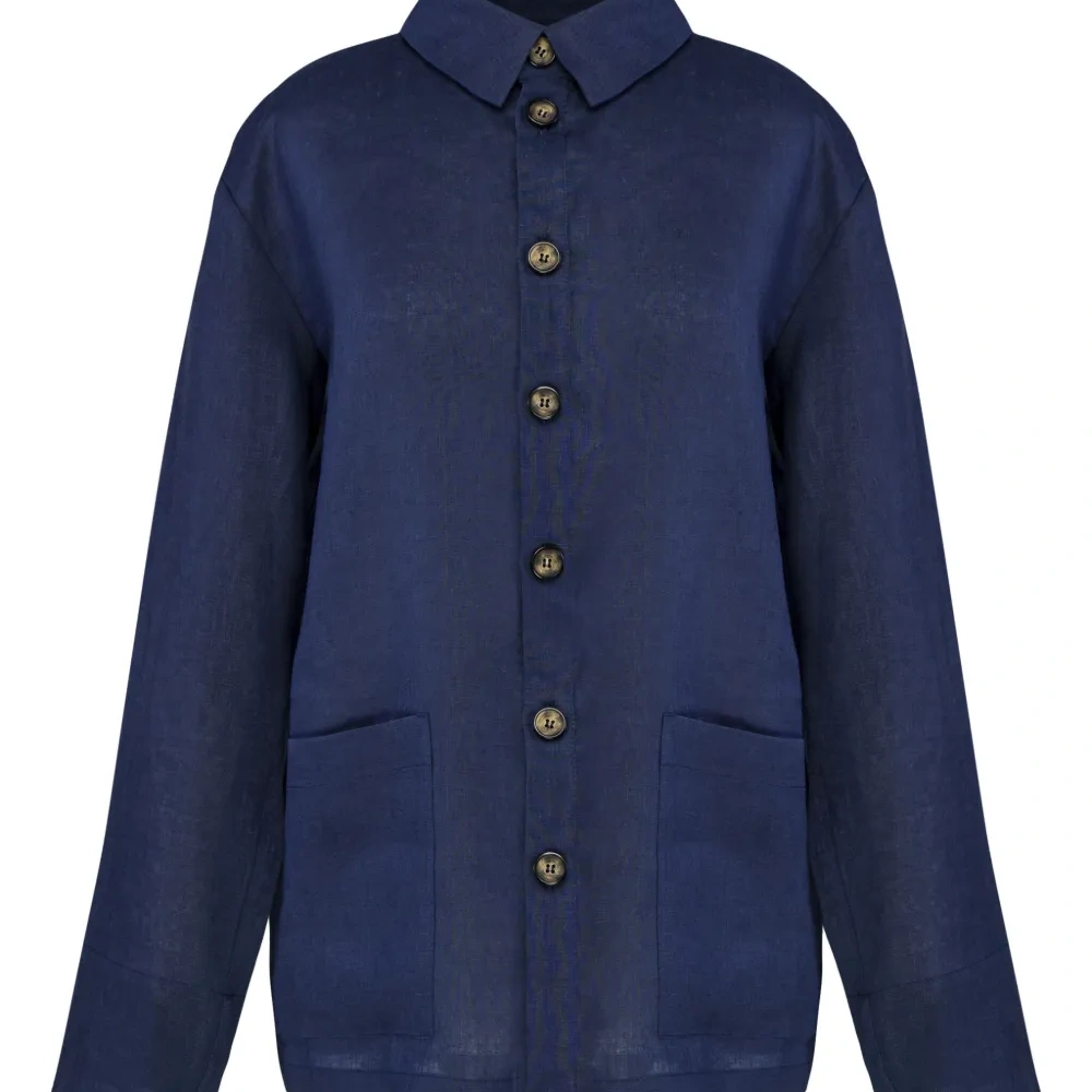 Льняная рубашка