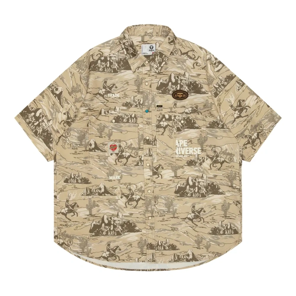 Рубашка с вышитым логотипом