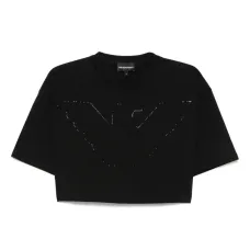 Футболка с декорированным логотипом