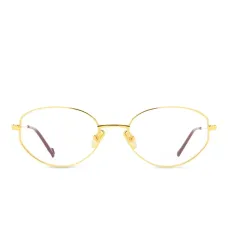 Очки в овальной оправе