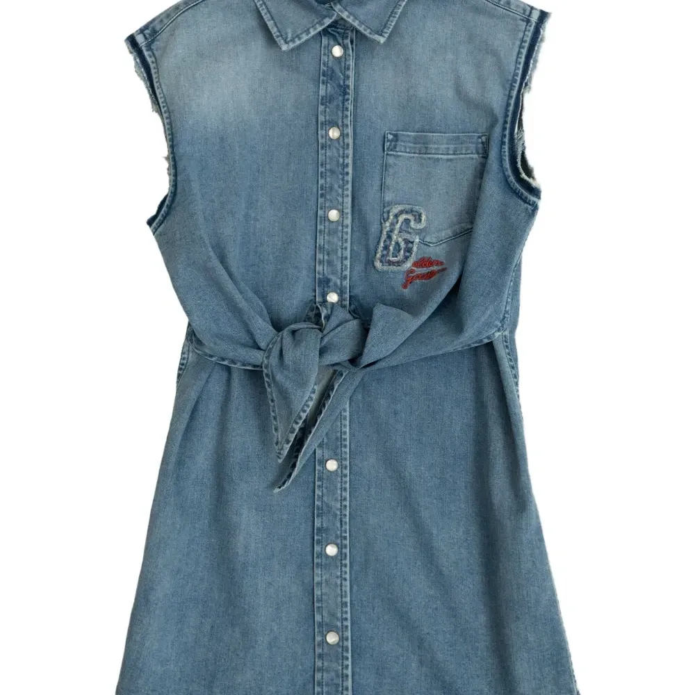 Джинсовое платье