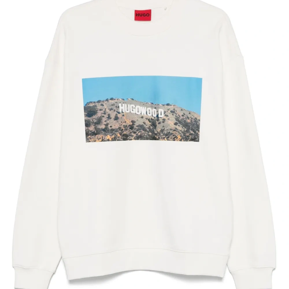 толстовка с принтом