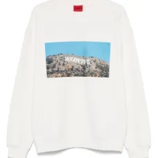 толстовка с принтом