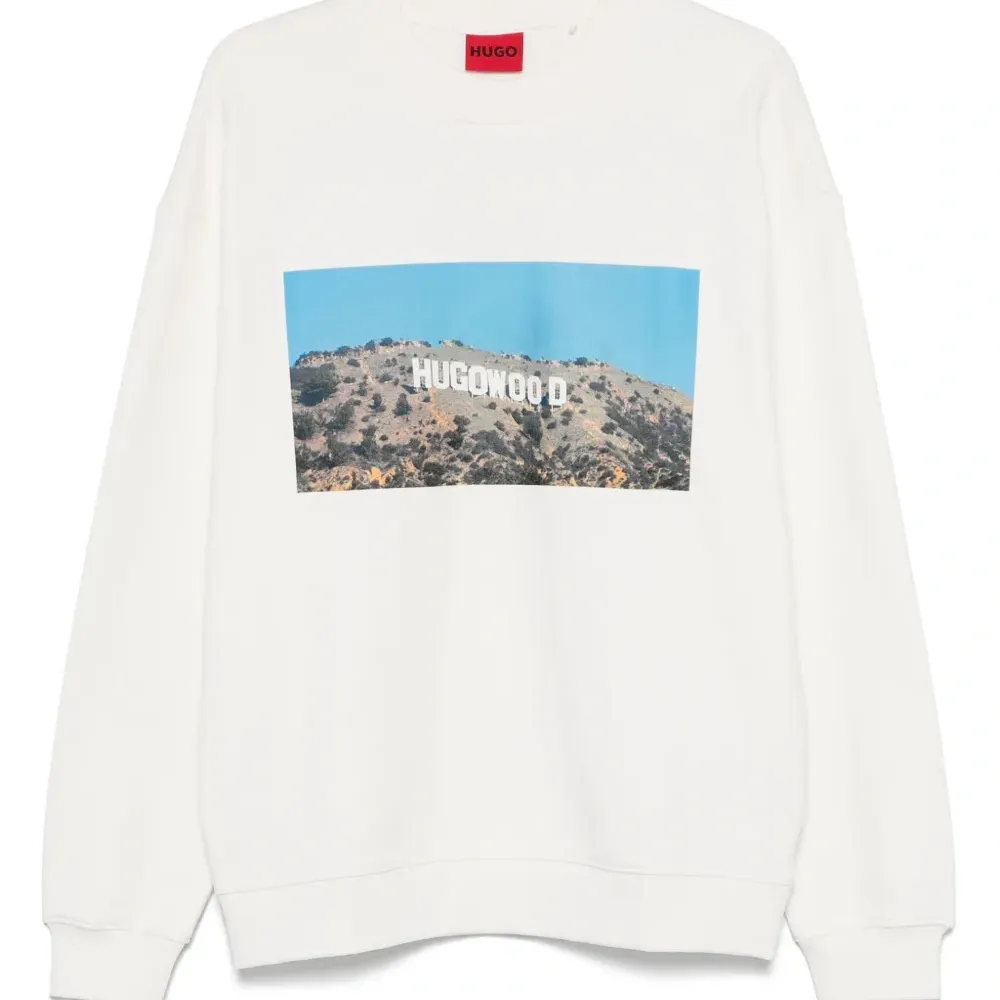 толстовка с принтом