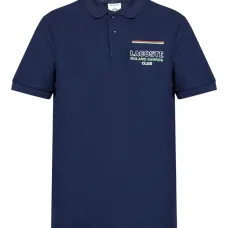 Рубашка поло с вышитым логотипом