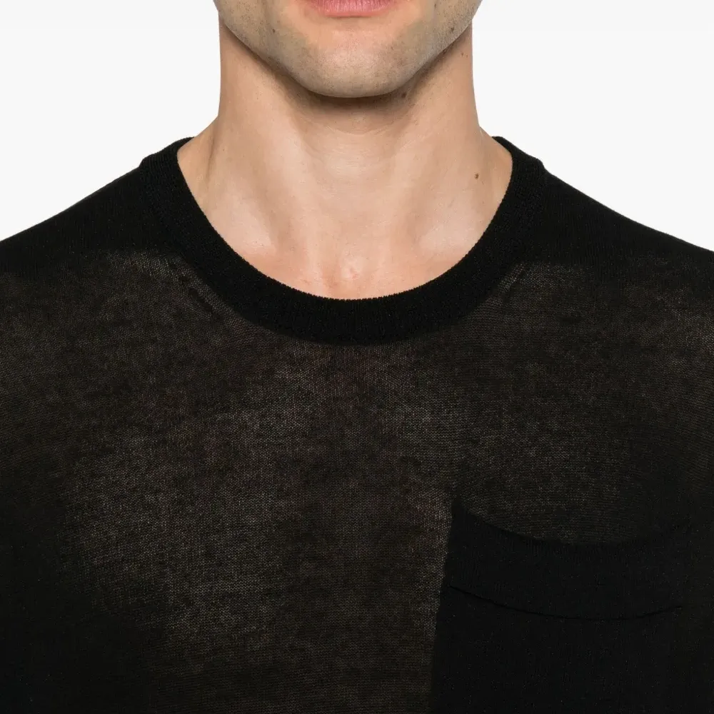 Рубашка с короткими рукавами и карманом