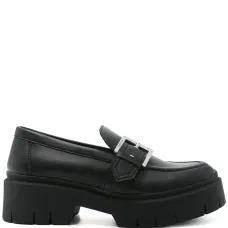 Лоферы с пряжкой