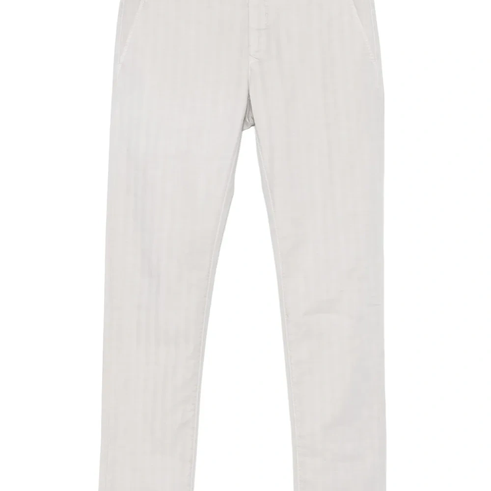 Полосатые брюки чинос