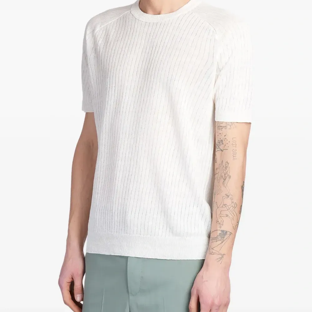 Футболка в рубчик