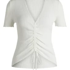 Футболка в рубчик