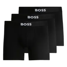 Комплект из трех трусов-брифов с логотипом