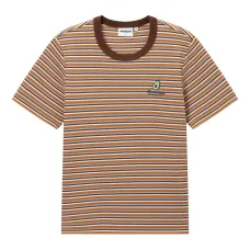 Полосатая футболка с логотипом