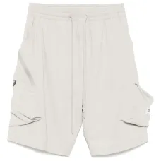 Шорты карго с вышитым логотипом