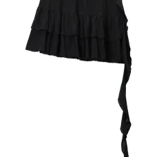 Юбка мини с оборками