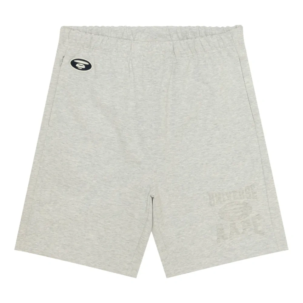 Шорты с нашивкой-логотипом