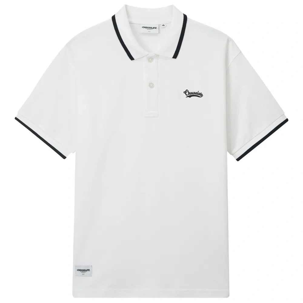 Рубашка поло с вышитым логотипом