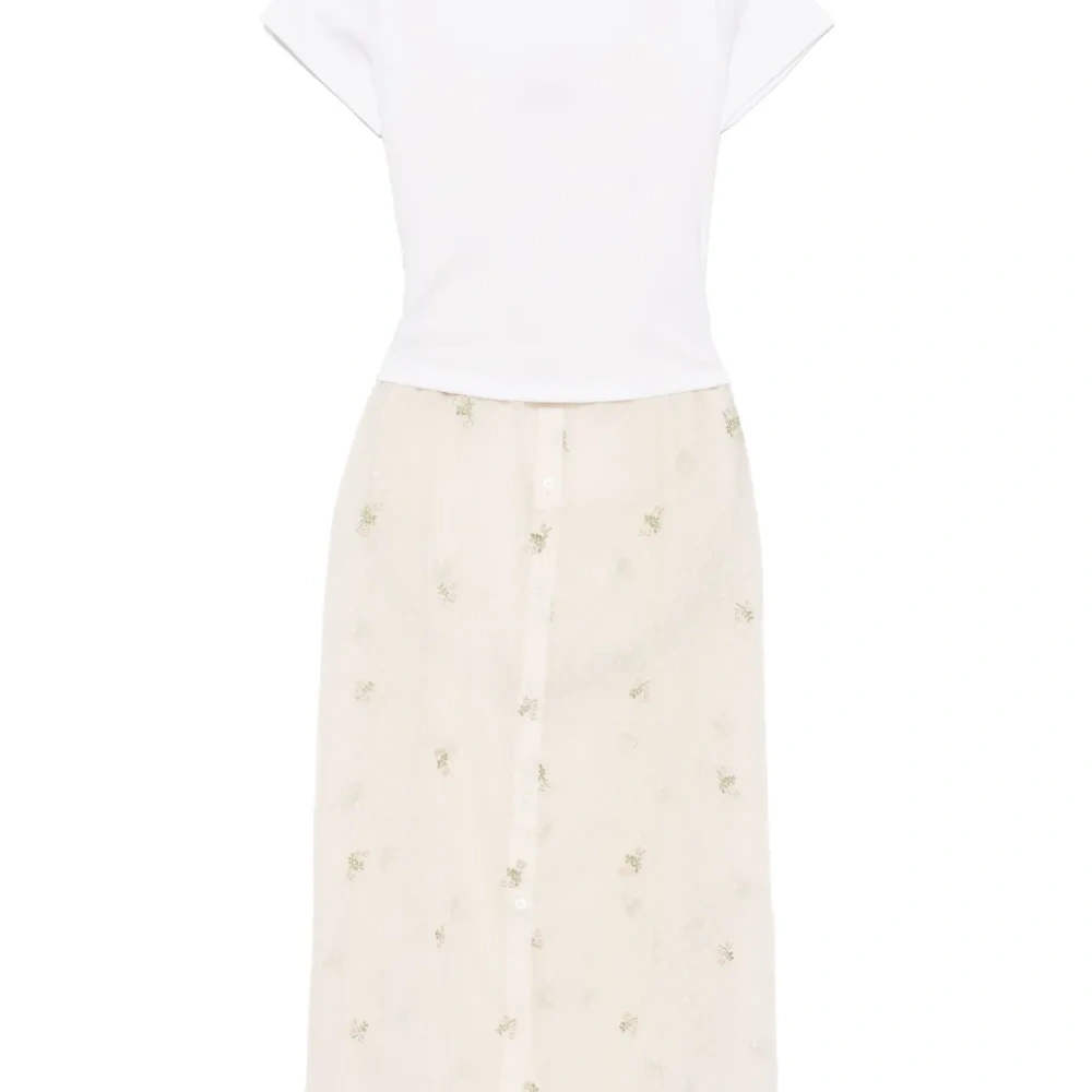 Платье-футболка с карманами