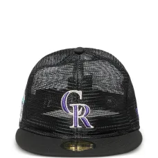 кепка Colorado Rockies Mesh Patch 59FIFTY Fitted