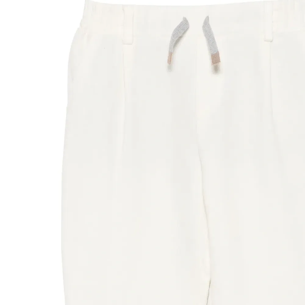 Брюки с узором в елочку