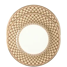 Набор из двух десертных тарелок с принтом Napoli Набор из двух десертных тарелок с принтом Napoli