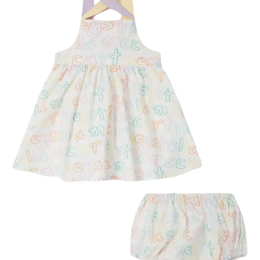 Платье с логотипом