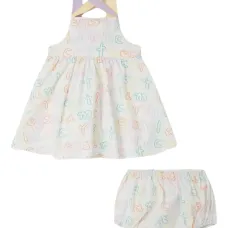 Платье с логотипом