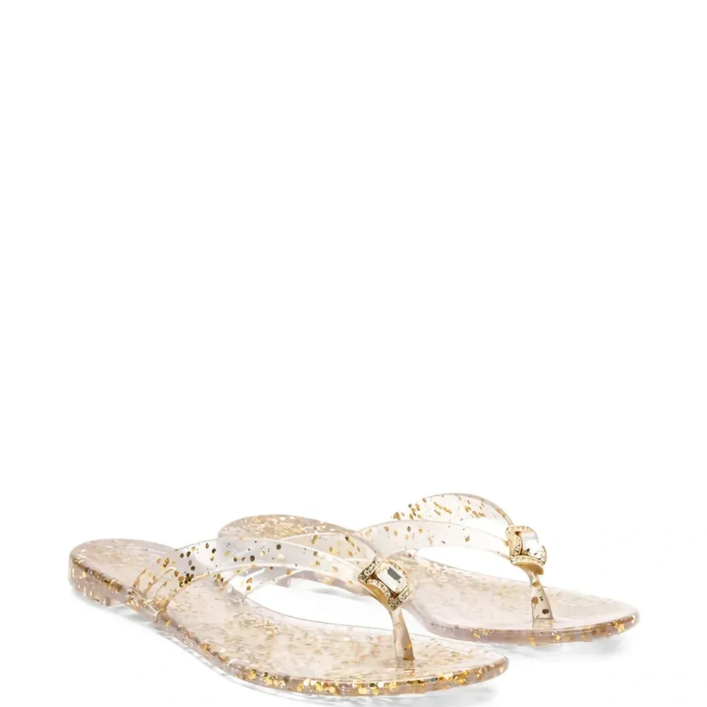 Сандалии с блестками Сандалии с блестками