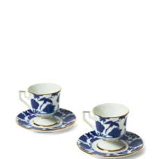 Набор из двух чашек для эспрессо с принтом Wildbird