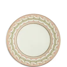 Сервировочная тарелка с декоративными краями
