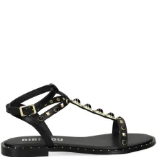 Сандалии с заклепками