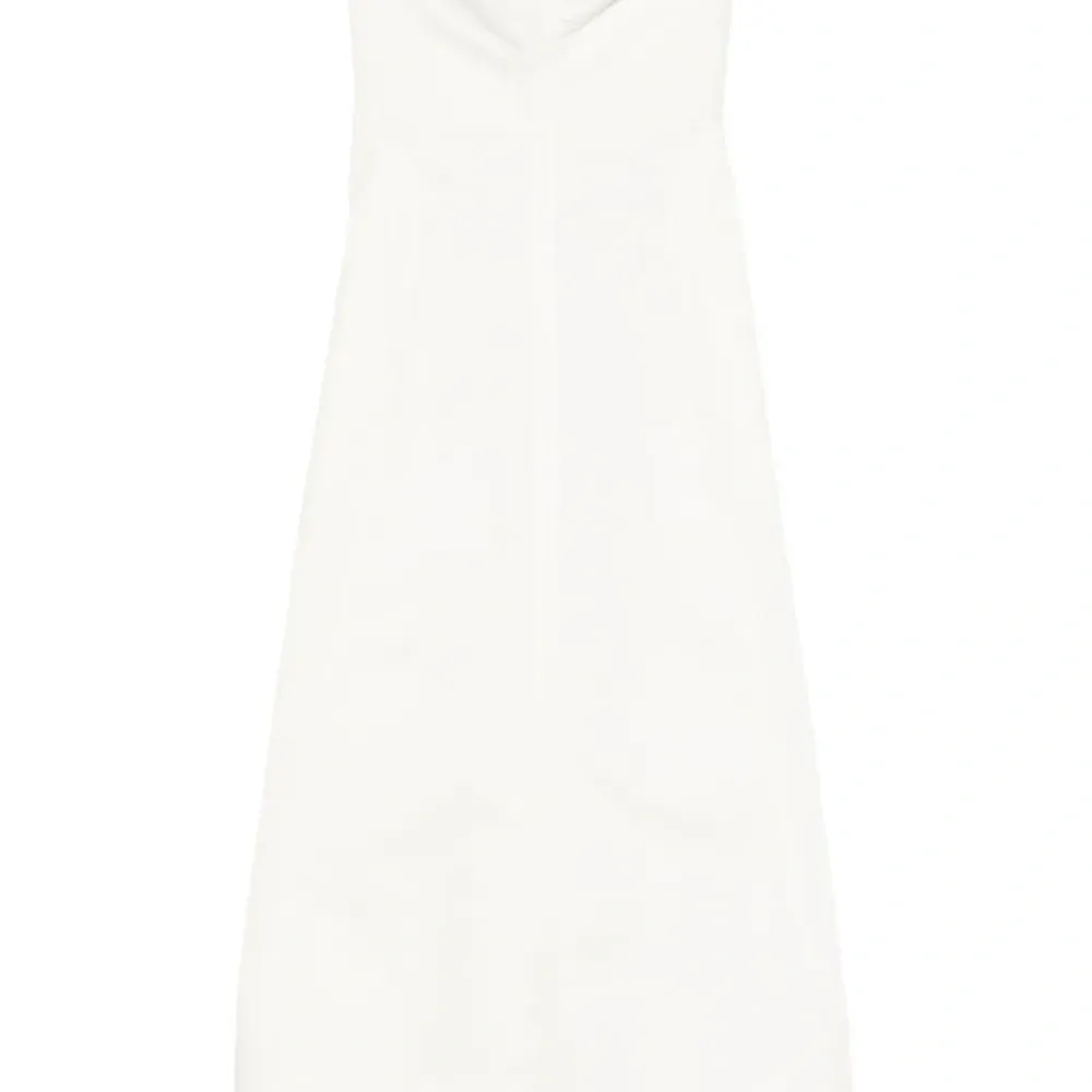 платье миди без бретелей