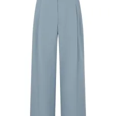 широкие брюки со складками