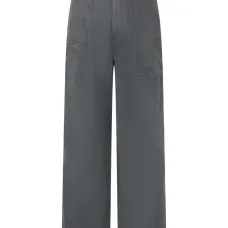 Широкие брюки с карманами