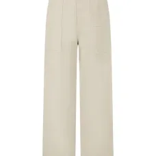 Широкие брюки в стиле милитари