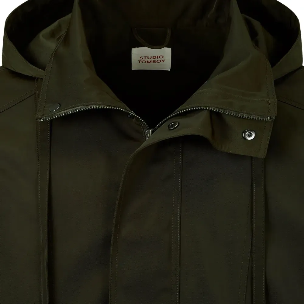 Пальто с капюшоном