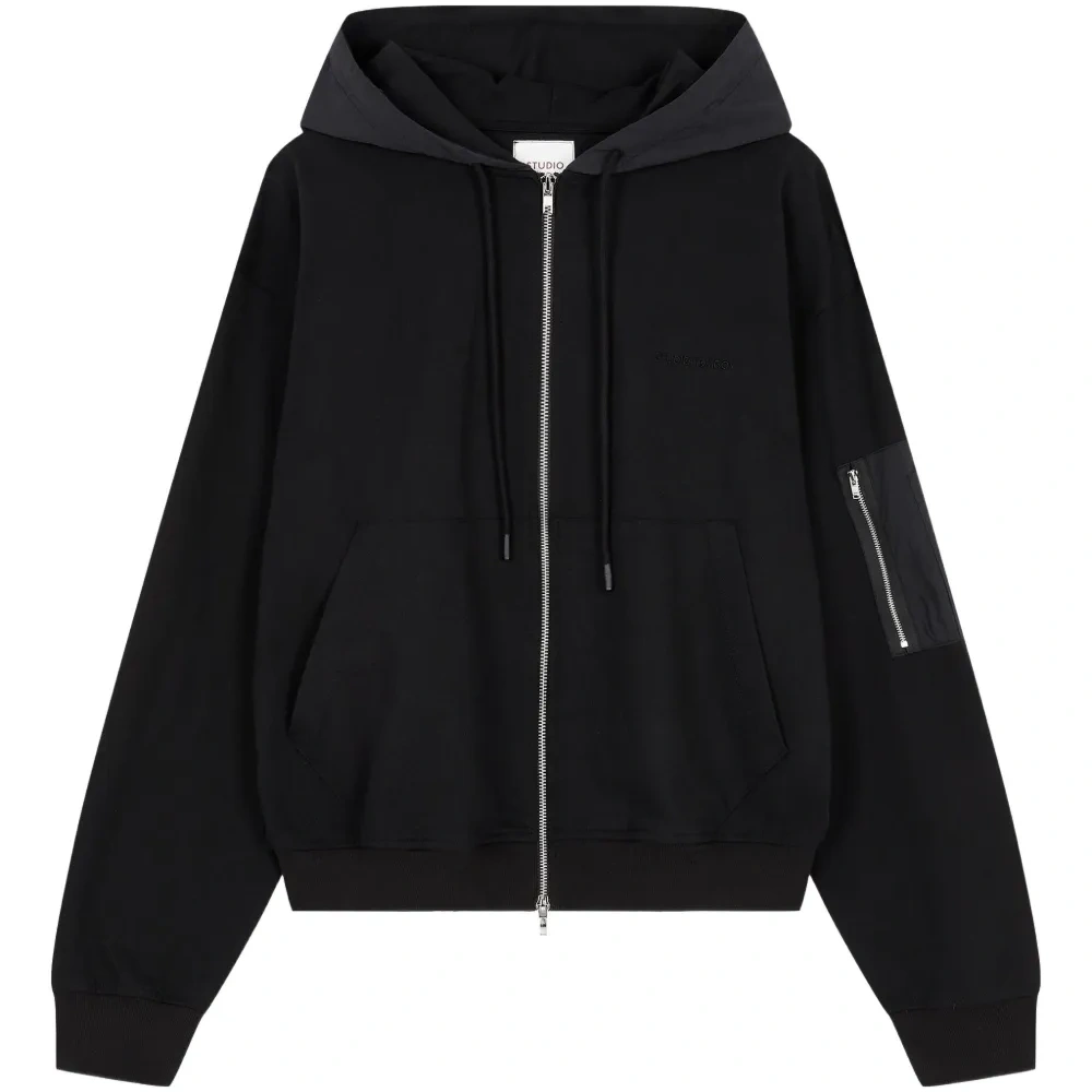 Толстовка на молнии с капюшоном