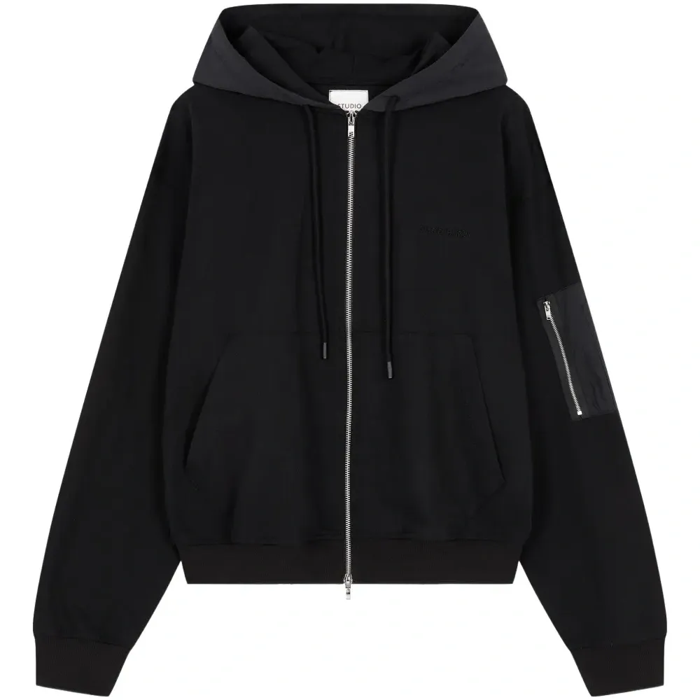 Толстовка на молнии с капюшоном