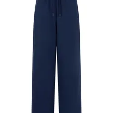 Широкие брюки с эластичным поясом