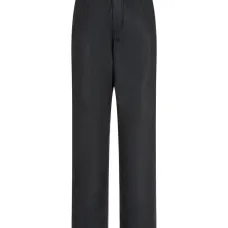 прямые брюки с завышенной талией