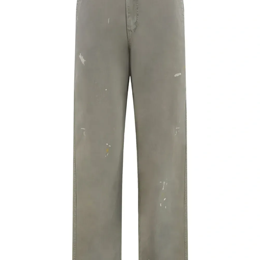 Брюки с эффектом разбрызганной краски